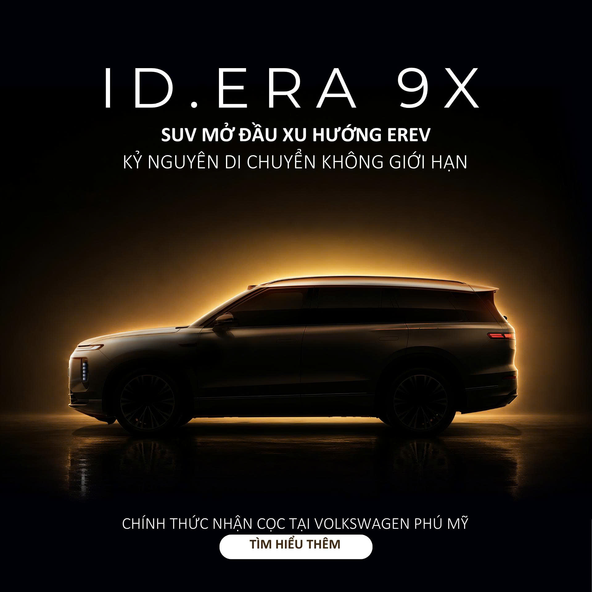 Volkswagen ID Era 9X Nhận Booking – SUV Mở Đầu Xu Hướng EREV Tại Volkswagen Phú Mỹ